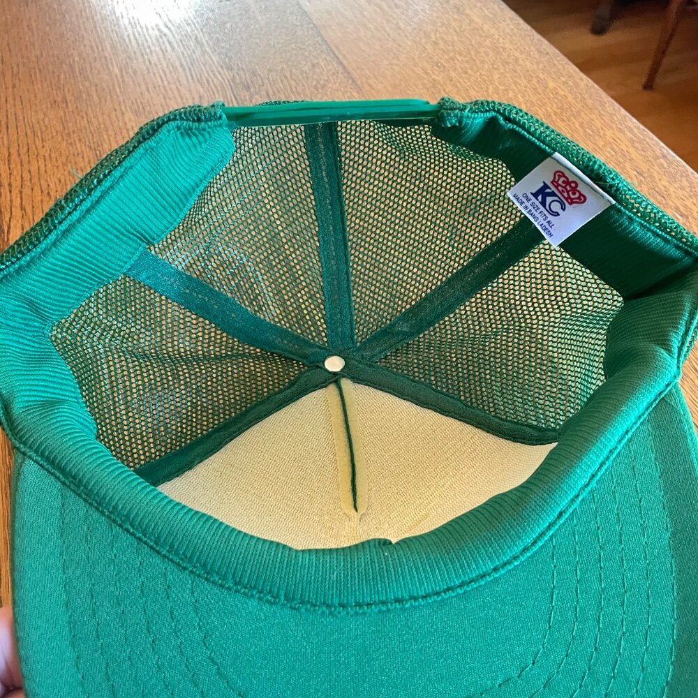 Men's Vintage Idaho Green Snapback Mesh Back Trucker Hat Cap by KC Brand* - Picture 10 of 11